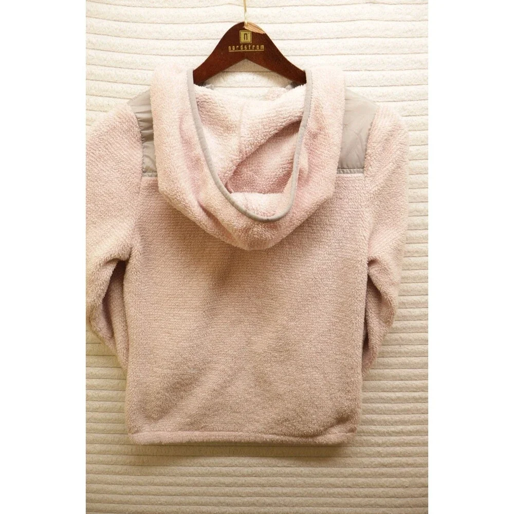 Member's Mark Cuddly Cozy Soft  Zip Up Fleece Jacket Pink Size M